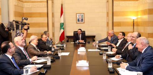 Pr-Minister-Saad-Hariri-Heading-a-Ministerial-Council-11