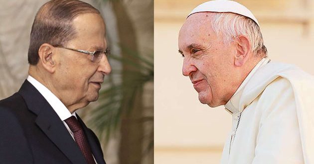 pope-francis-michel-aoun