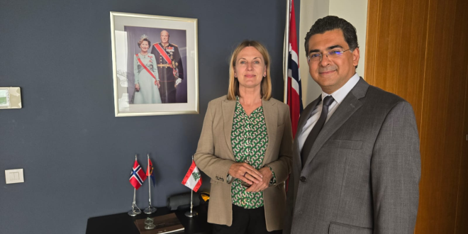 مرقص سفيرة النروج