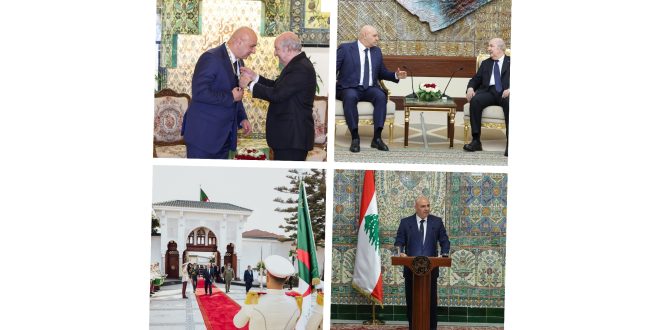 قمة جزائرية - لبنانية