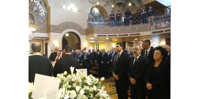 مأتم والد زوجة المدير العام لرئاسة الجمهورية