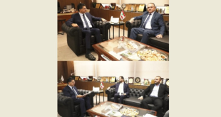 مرقص سفيري لبنان السابق في الجزائر وليبيا في سوريا