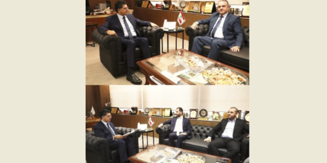 مرقص سفيري لبنان السابق في الجزائر وليبيا في سوريا