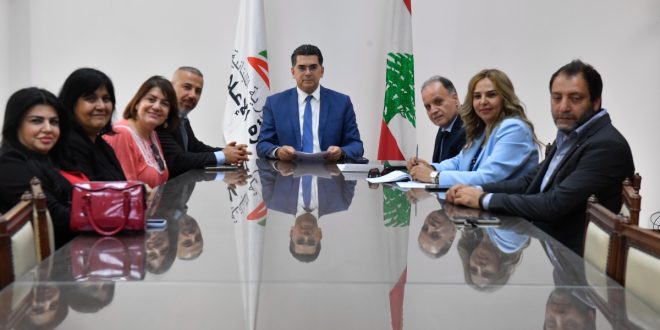مرقص وفد رابطة موظفي الإدارة العامة