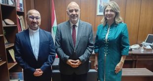 فلحه رئيس الأنطونية ميشال السغبيني