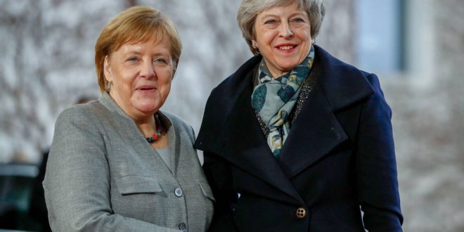 merkel y May