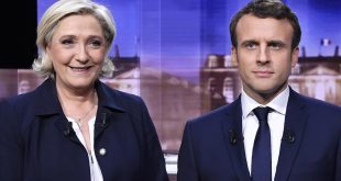 le pen y macron