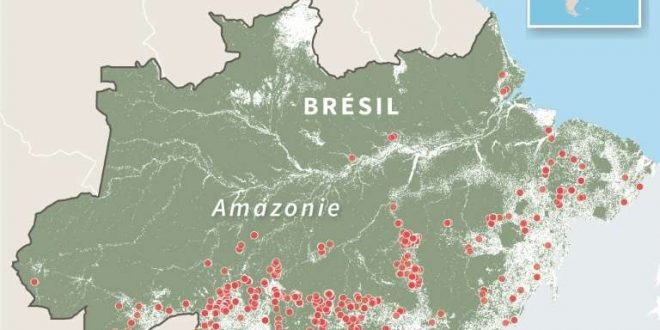 Bresil incendies