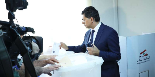 مرقص اقترع في بلدية بصاليم