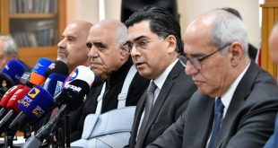 مؤتمر صحافي نقابة المحررين
