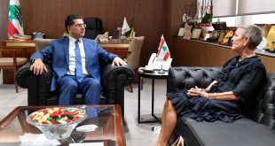 مرقص سفيرة فنلندا لدى لبنان آنّي مسكانان